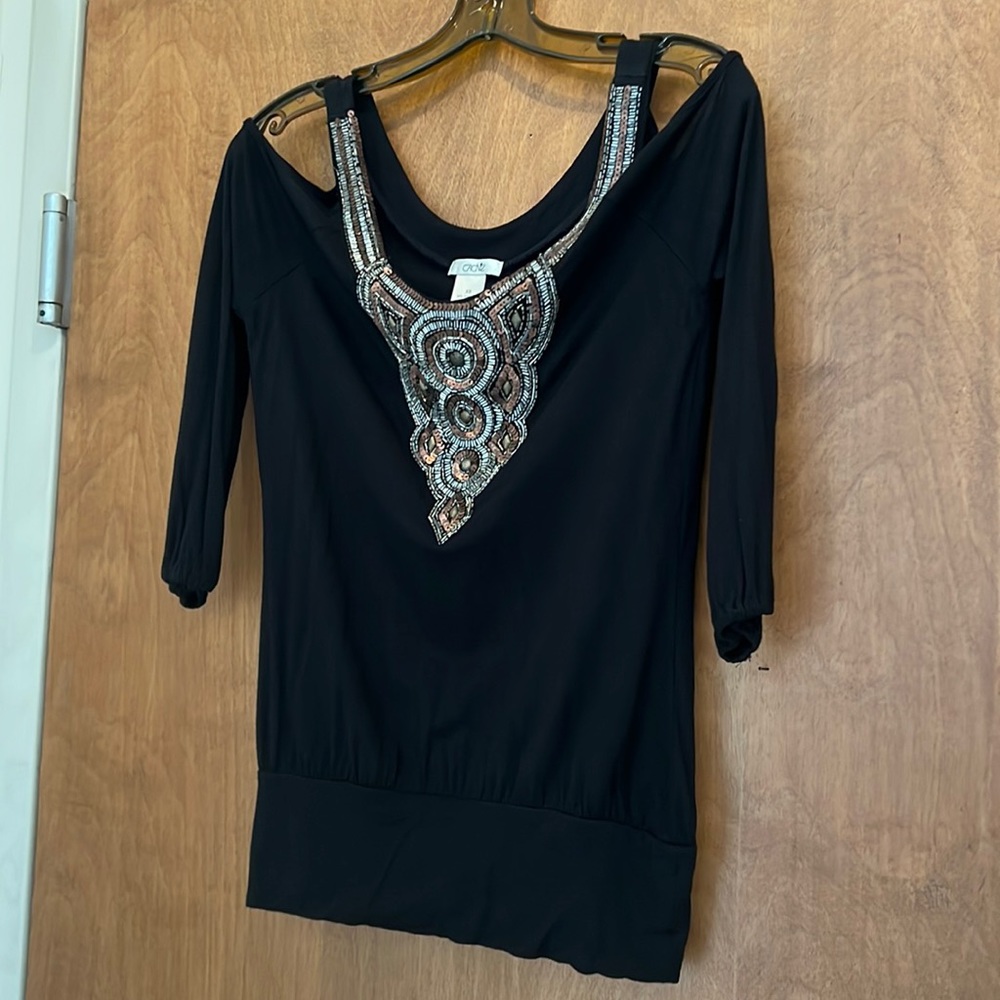 Cache Cold Should Embellished Top - image 3